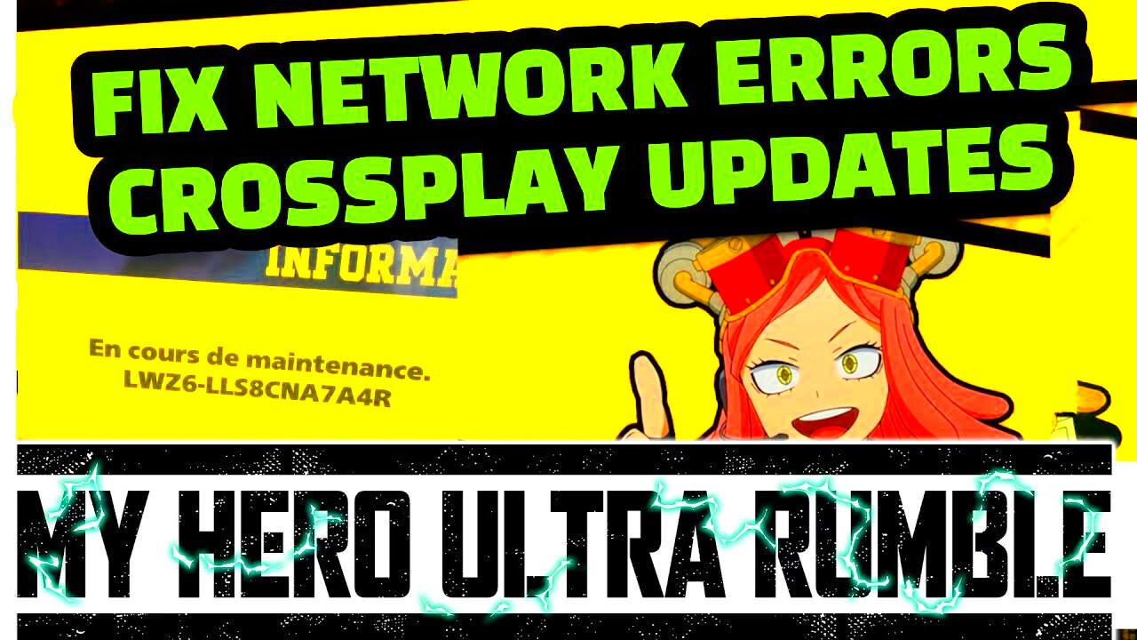 Fixing My Hero Ultra Rumble Network Error Maintenance  Crossplay 