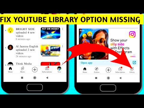 Fix YouTube Library Option Not Showing in YouTube library option 