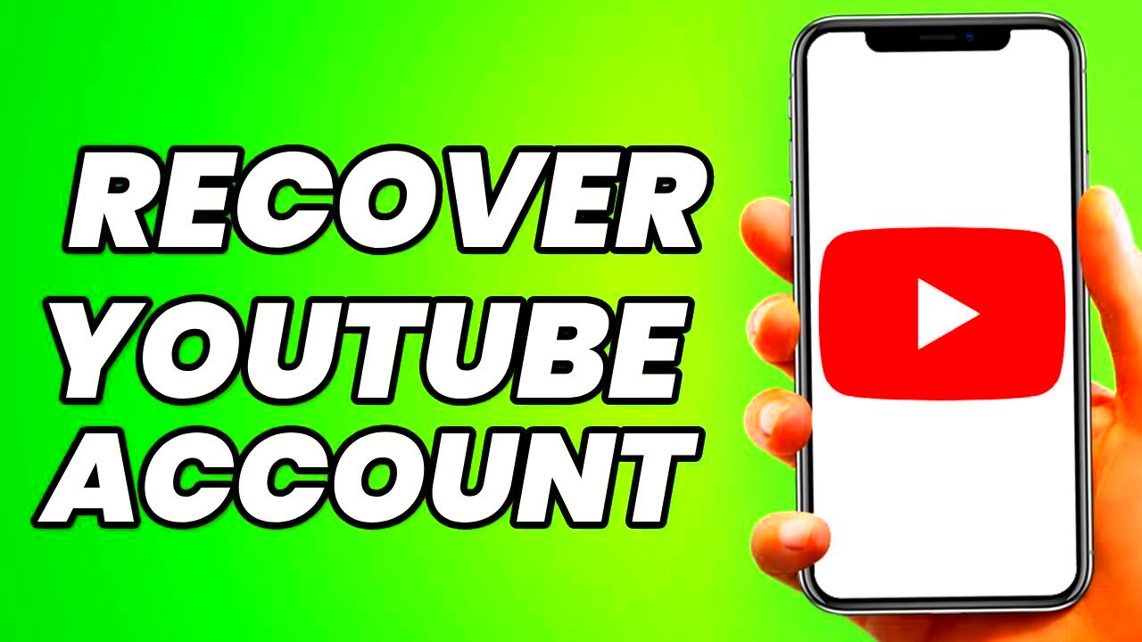 How to Recover my YouTube Account without a Phone Number and Email 