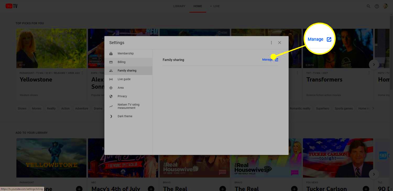 How to Set Up YouTube TV Family Sharing