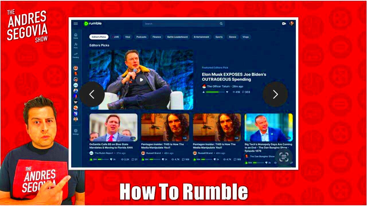 Rumble For Beginners Users And Content Creators  One News Page VIDEO