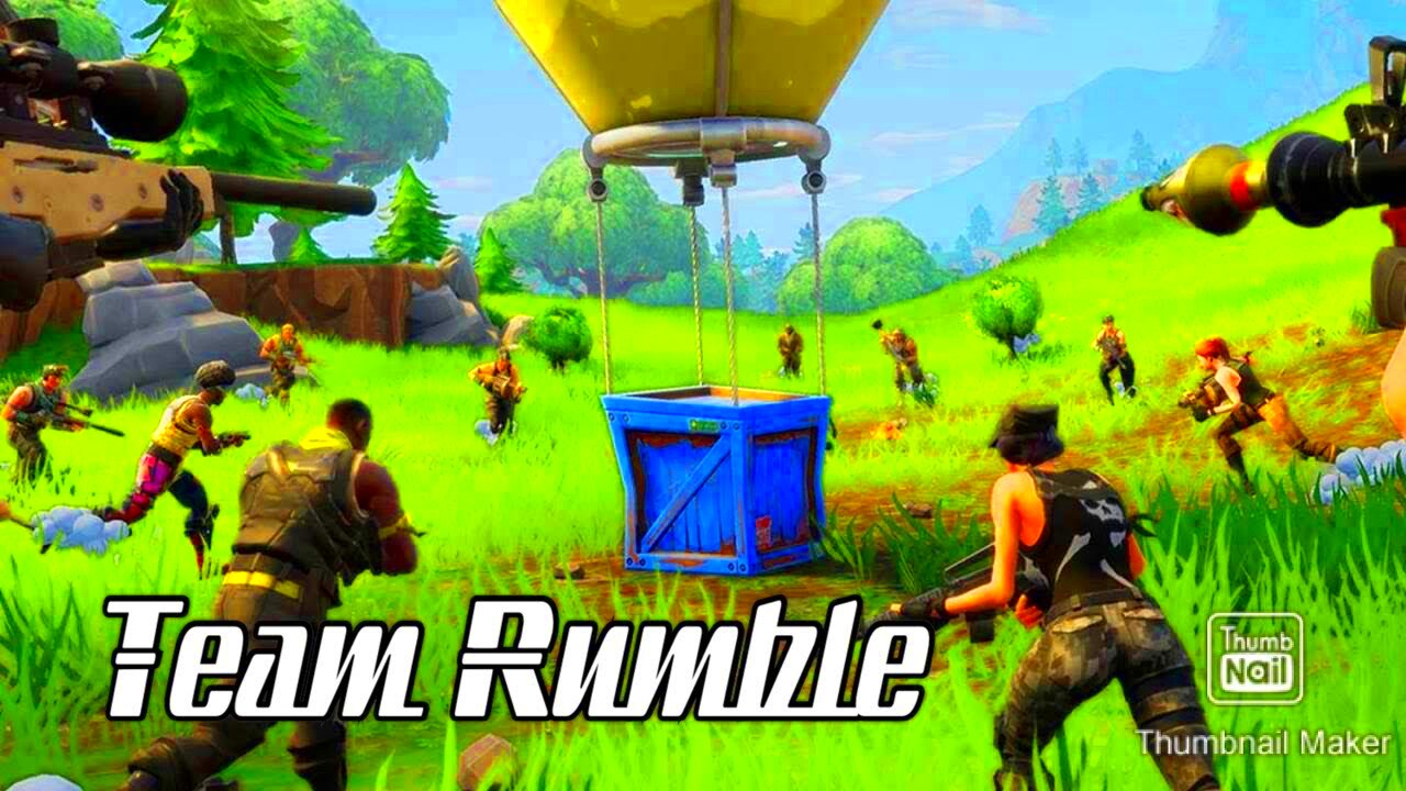 Team rumble game play Fortnite  YouTube