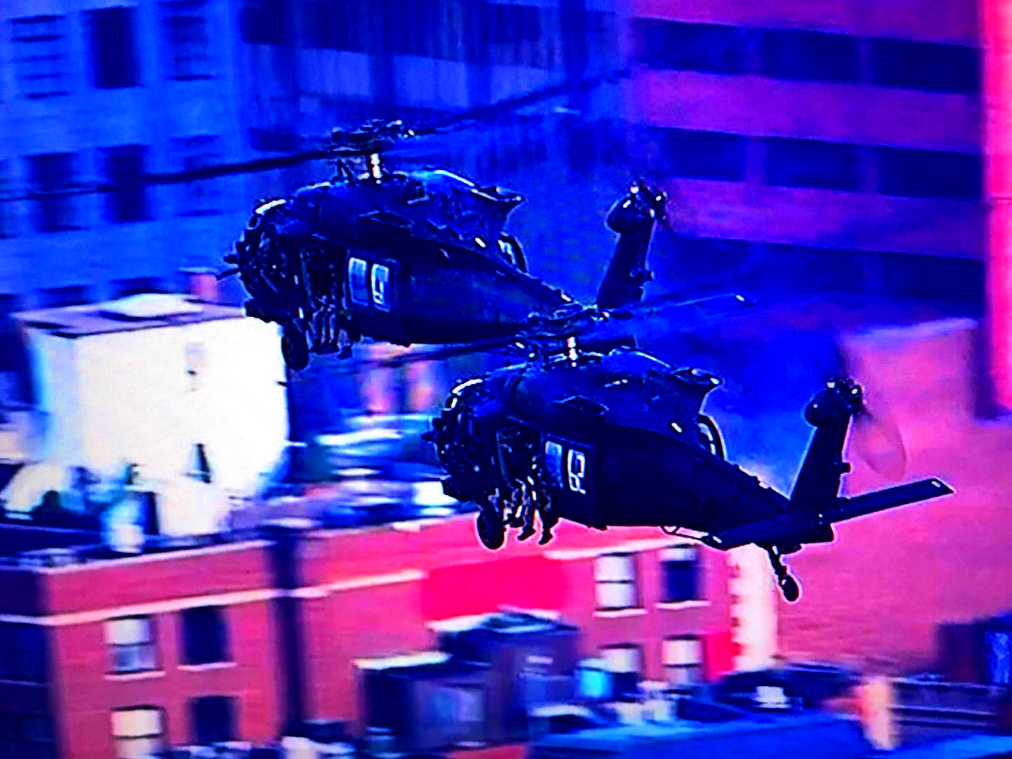 Have you seen them City of Boston explains why military helicopters 