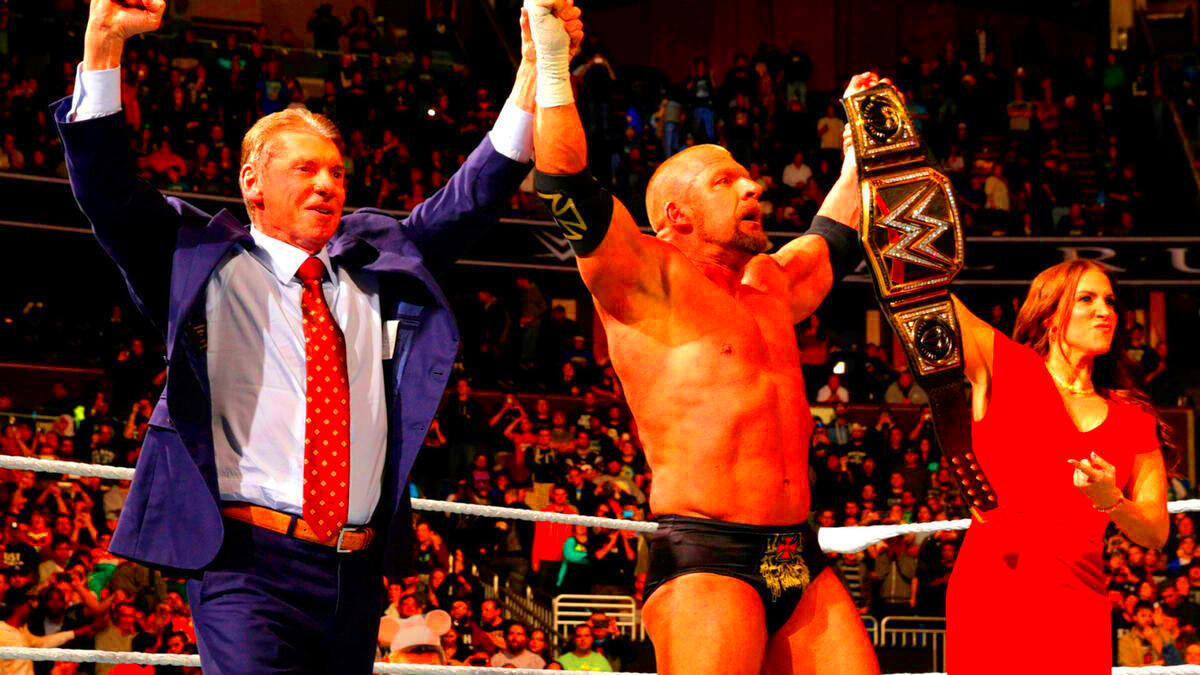 Triple H won the 2016 Royal Rumble Match for the WWE World Heavyweight 