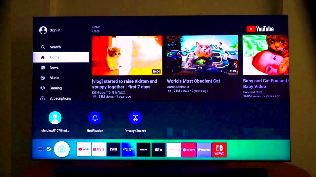 How to Cast YouTube to Samsung Smart TV  YouTube