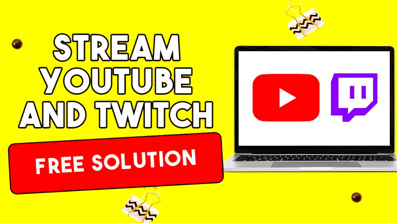 How To Stream On YouTube And Twitch At The Same Time FREE SOLUTION 