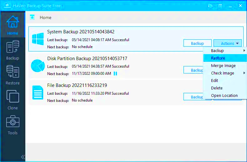 restore windows 11 from disk image