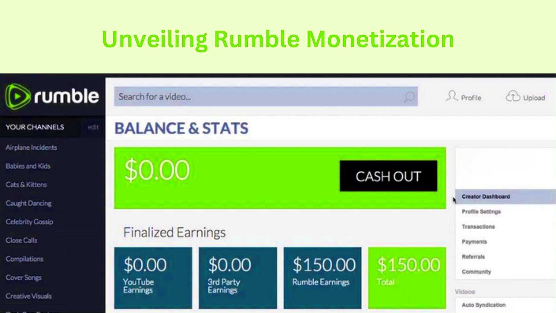 How to Make Money on Rumble Rumble Monetization Explained