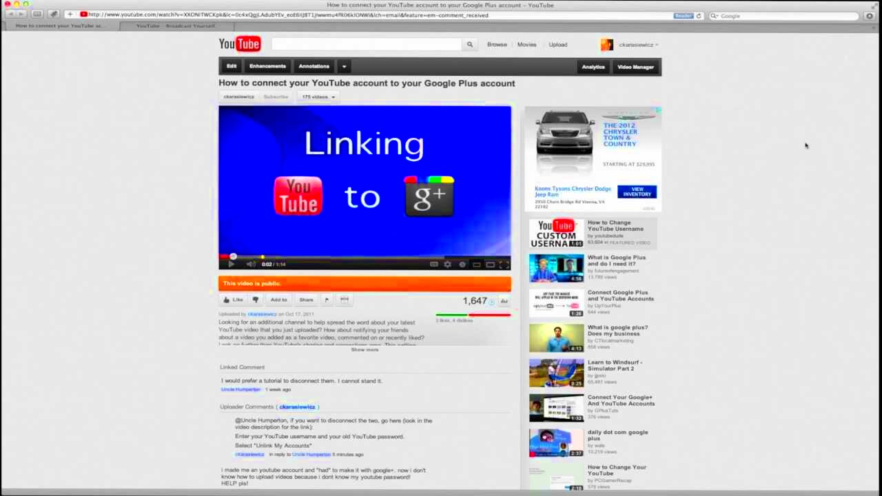 How to unlink YouTube and Google  YouTube