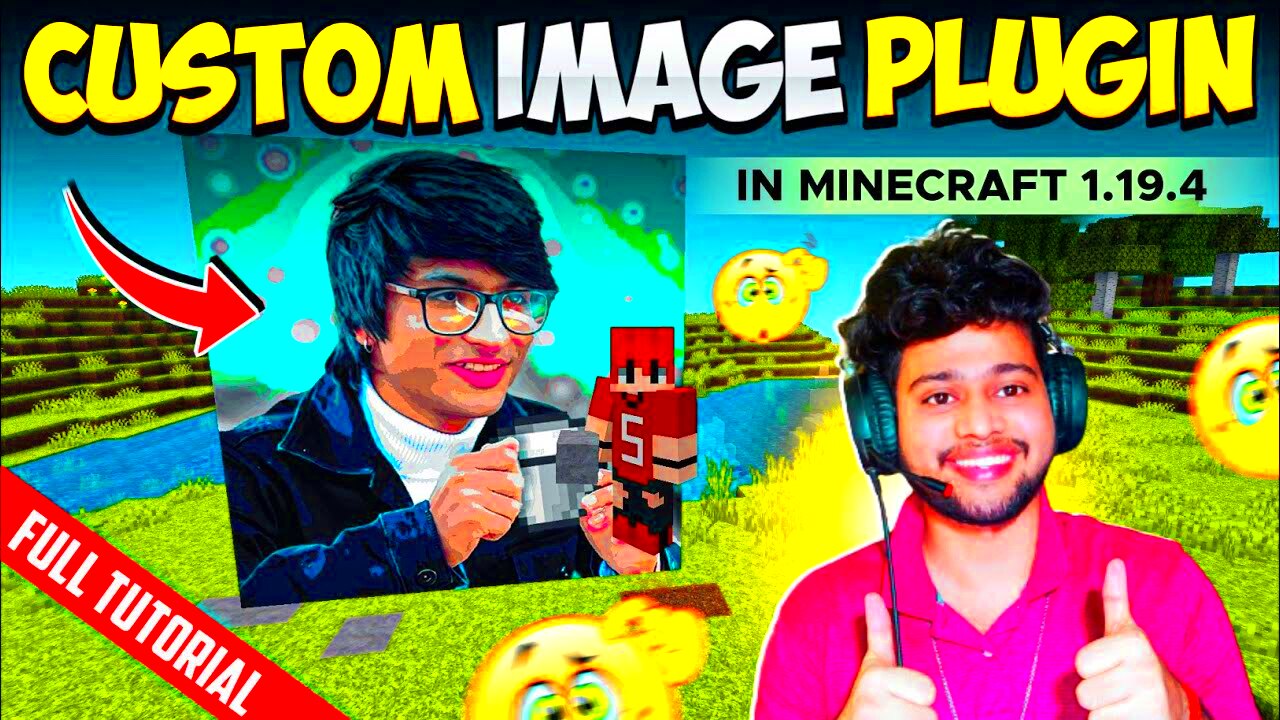 How To Add Custom Images in Minecraft  Minecraft Custom Images Plugin 