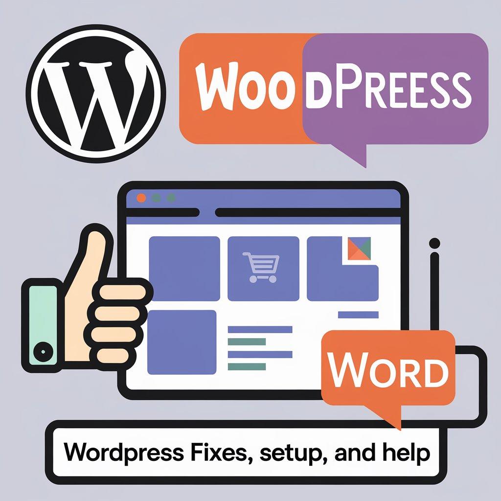 I Will Fix, Customize, and Set Up Your WordPress Site