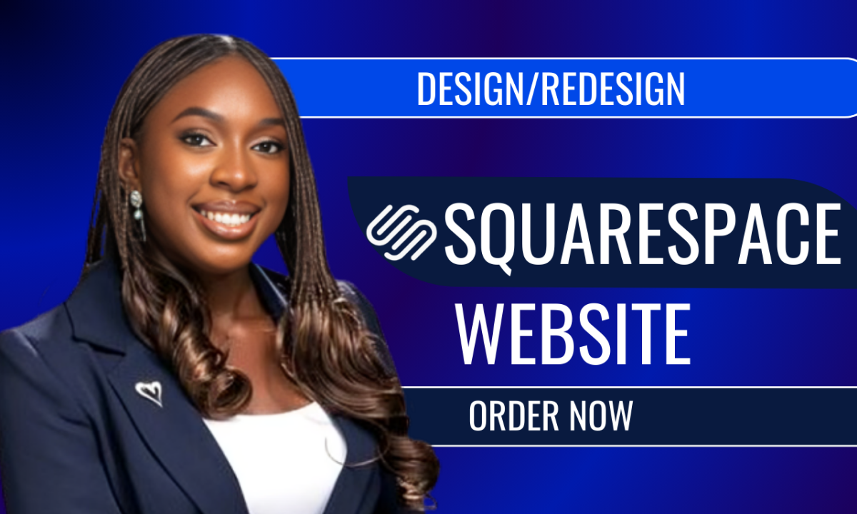 I Will Design, Redesign, and Create Beautiful Squarespace Websites