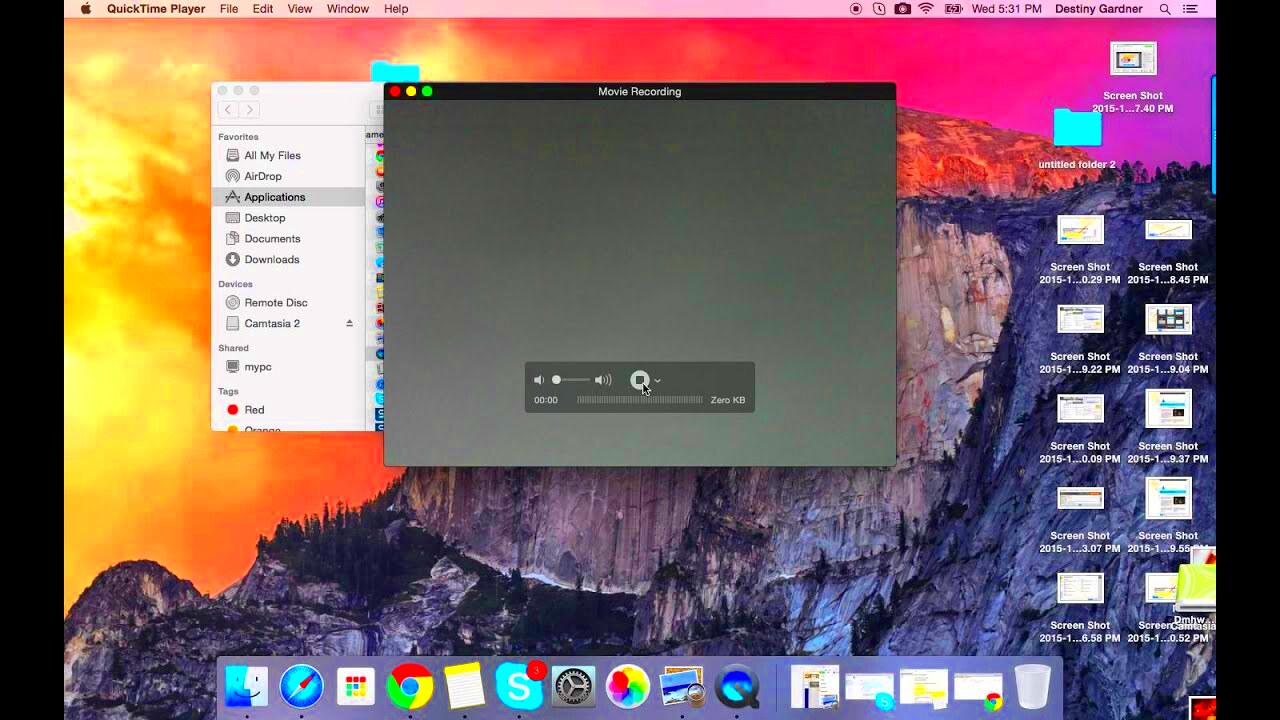 How to Record A Video Using Your Mac  YouTube