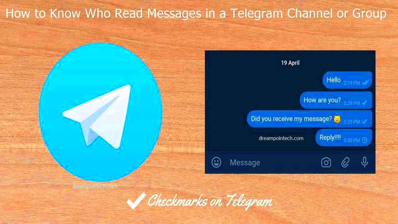 How to Know Who Read Messages in a Telegram ChannelGroup