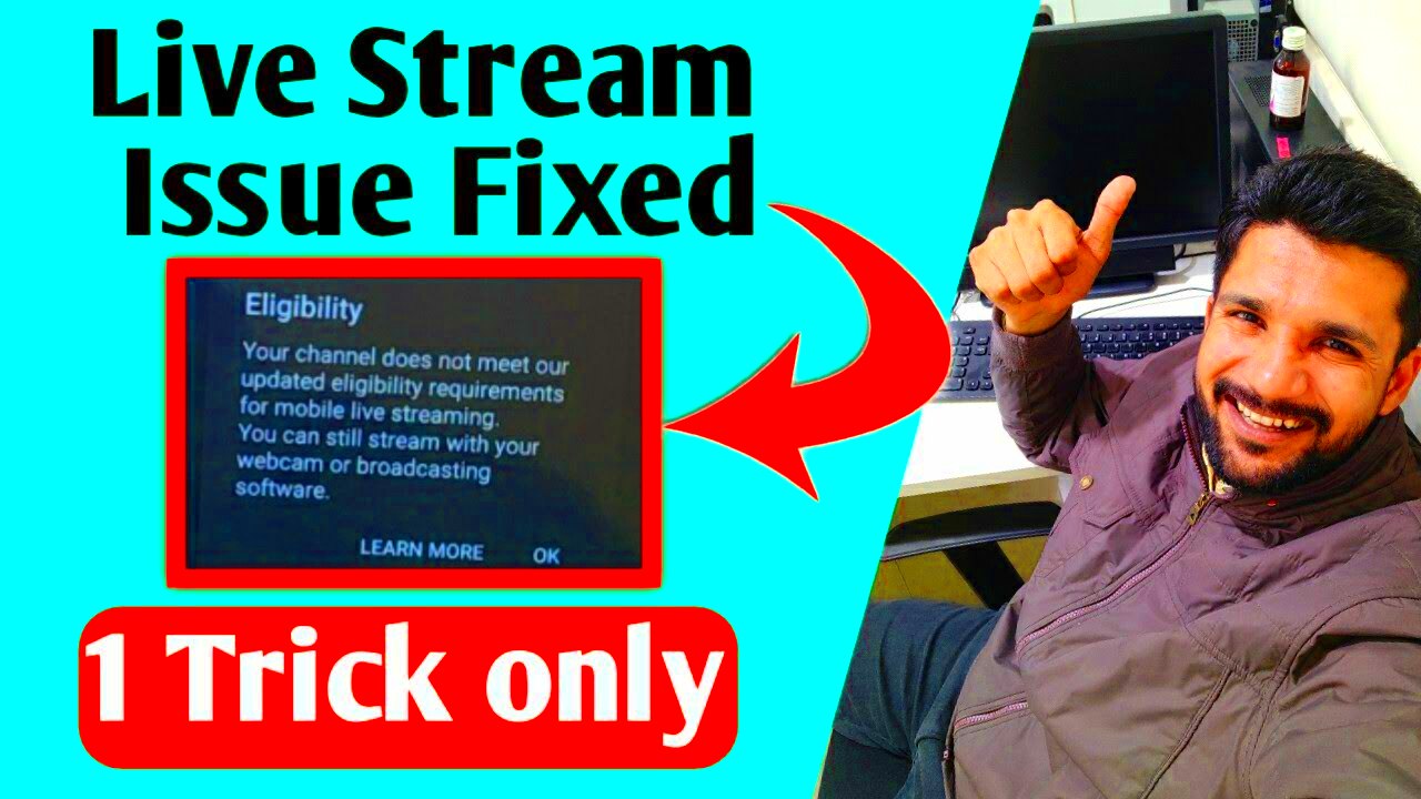 Live Stream Issue fixed  Live Stream problem Solved  How to solve 