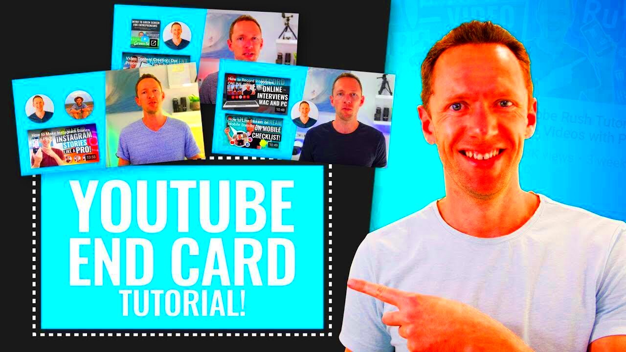 How to Make a Youtube End Card Template  YouTube