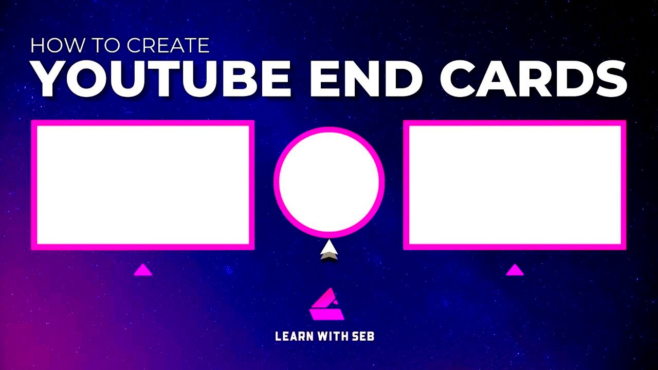 How To Make A Youtube End Card Template 2020 YouTube End Screen 