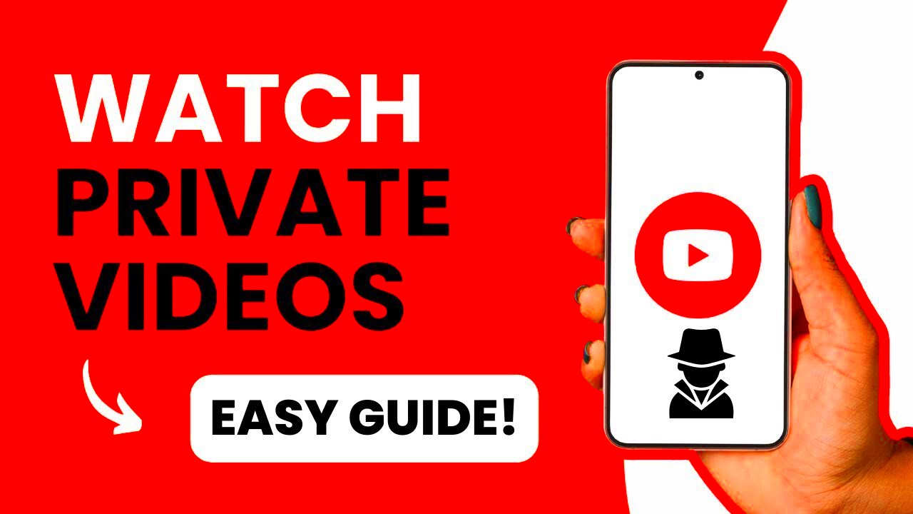 How To Watch Private Videos On YouTube EASY WAY  YouTube