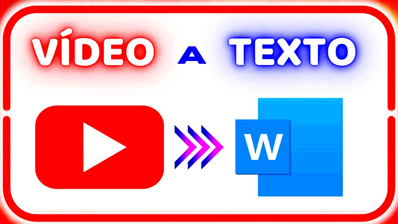 Cmo TRANSCRIBIR un Video de Youtube a Word  Pasar un Video a Texto 