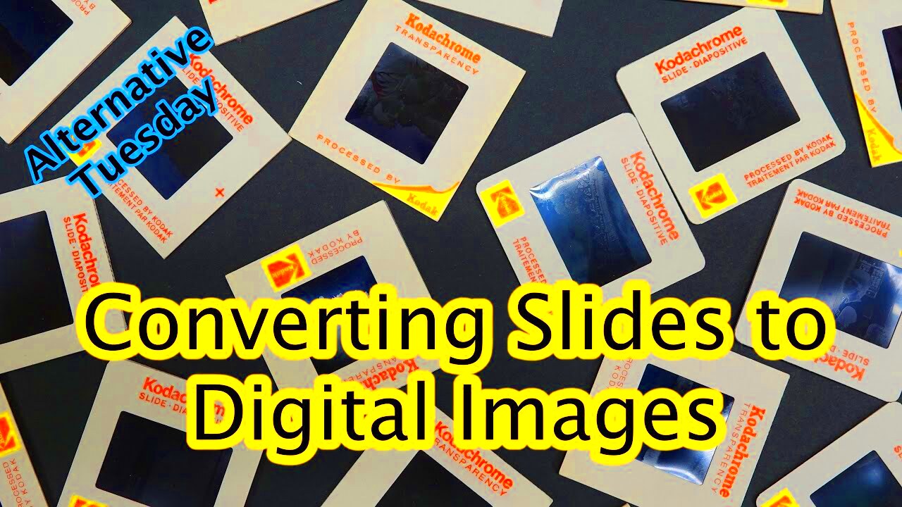 Converting Slides to Digital Images  YouTube