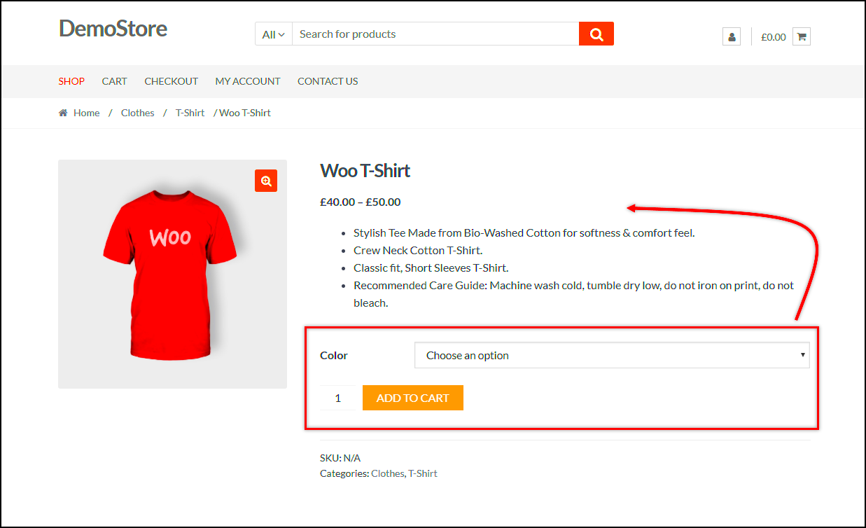 WooCommerce Product Variations  How to move Add to Cart button above 