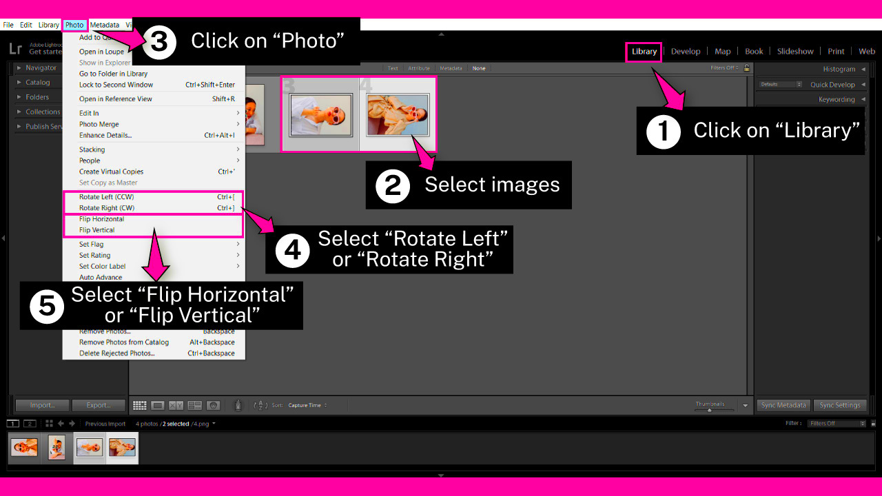 Rotate Images in Lightroom  Heres How