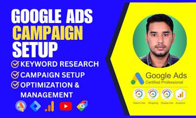 I Will Setup and Manage Google Ads AdWords PPC Campaigns