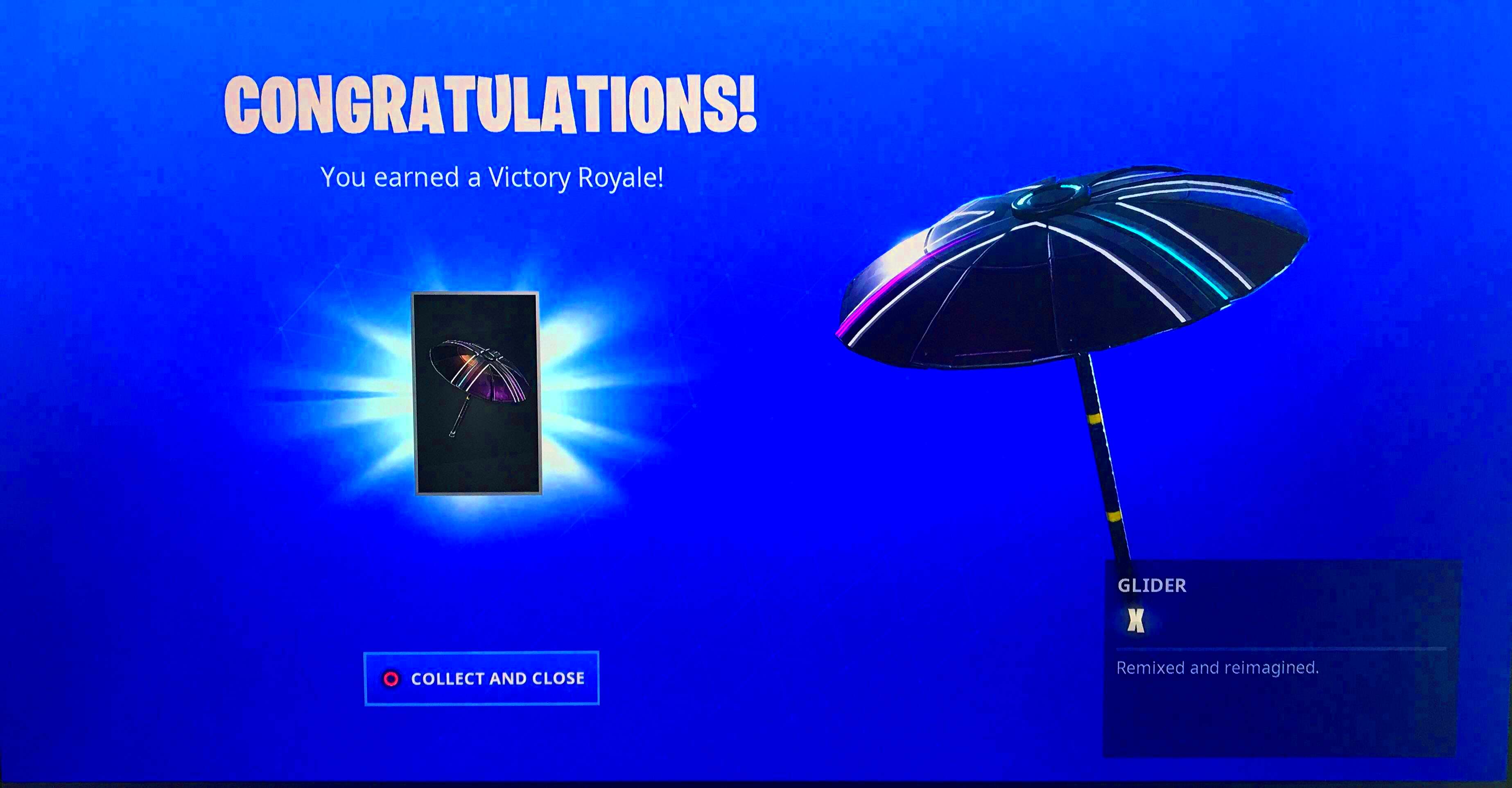 Fortnite new Victory Umbrella the latest Victory Umbrella in this 