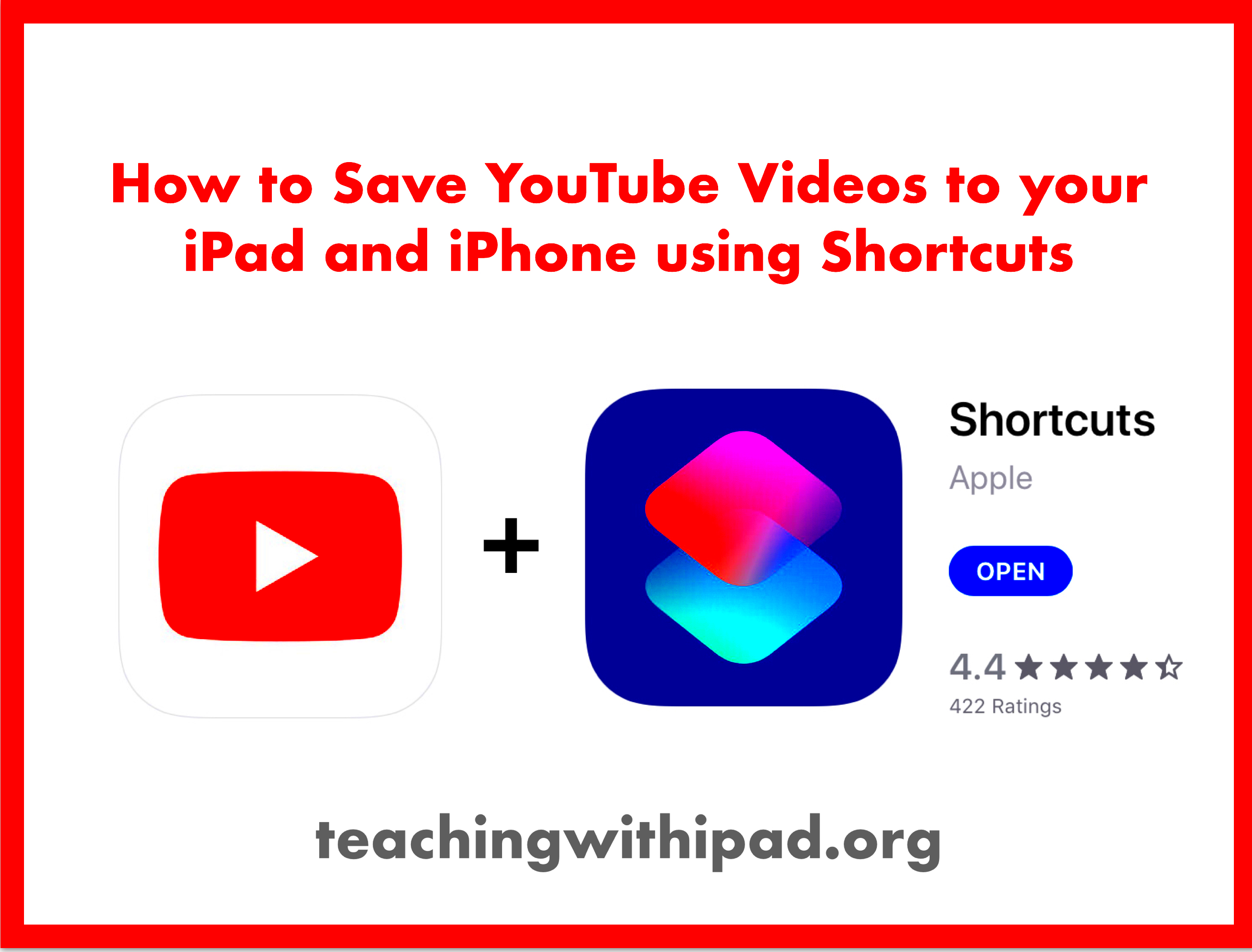 Easily Save YouTube Videos for Offline Use  teachingwithipadorg