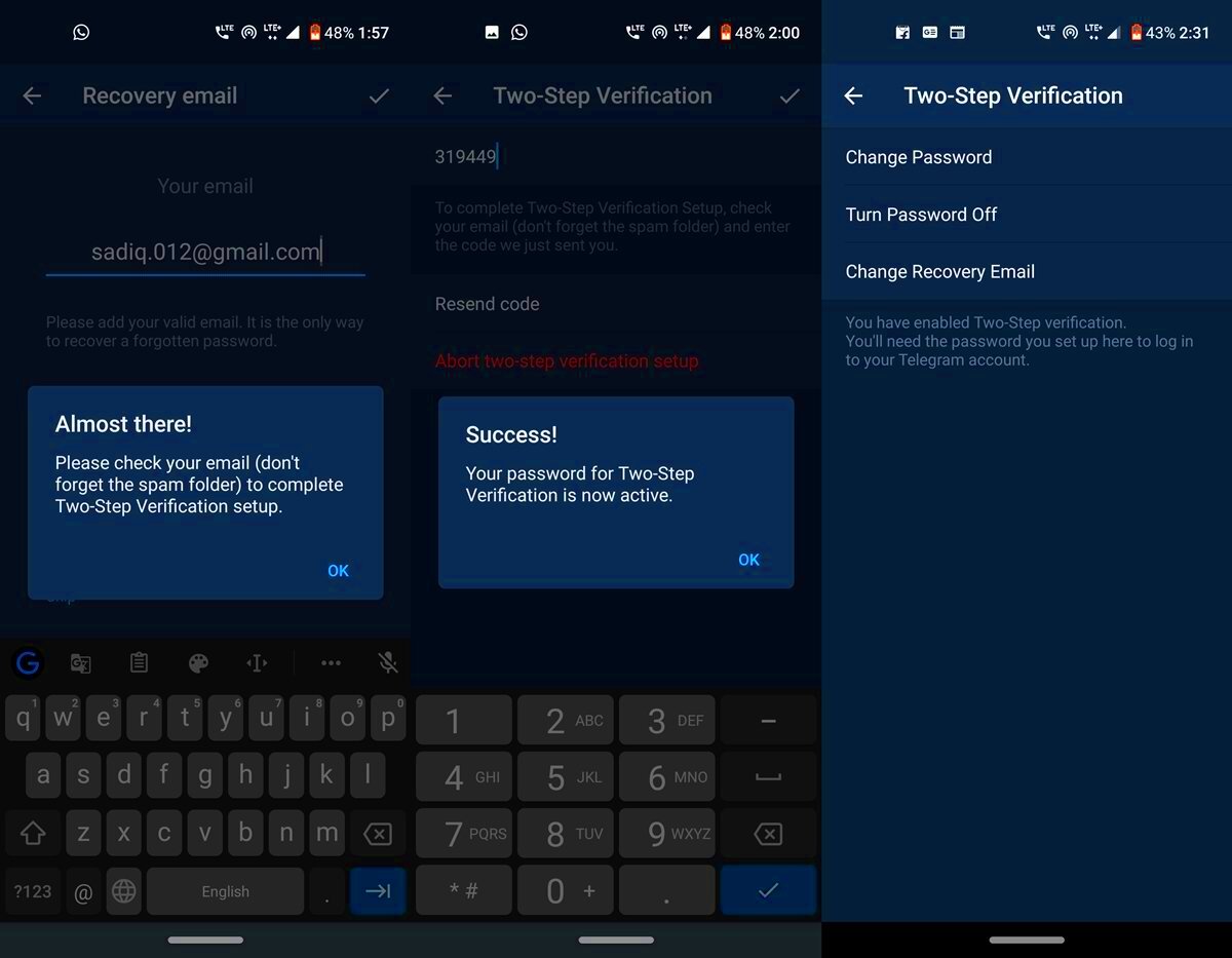 How to Enable TwoStep Verification in Telegram App  Technastic