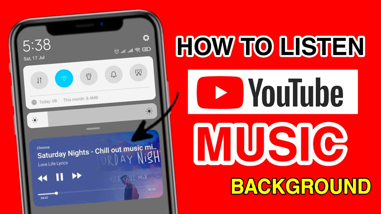 How to LISTEN YOUTUBE MUSIC in BACKGROUND  Step by Step for Beginners 