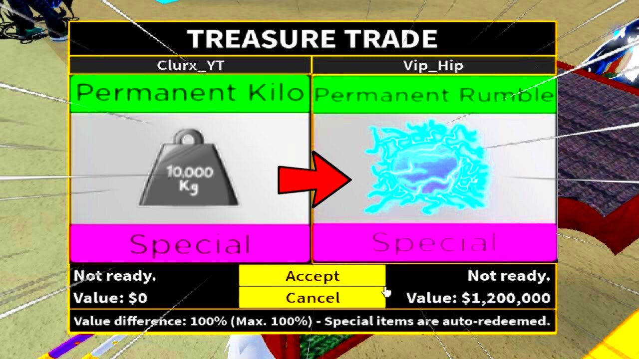 Trading from Perm Kilo to Perm Rumble Blox fruits pt1  YouTube