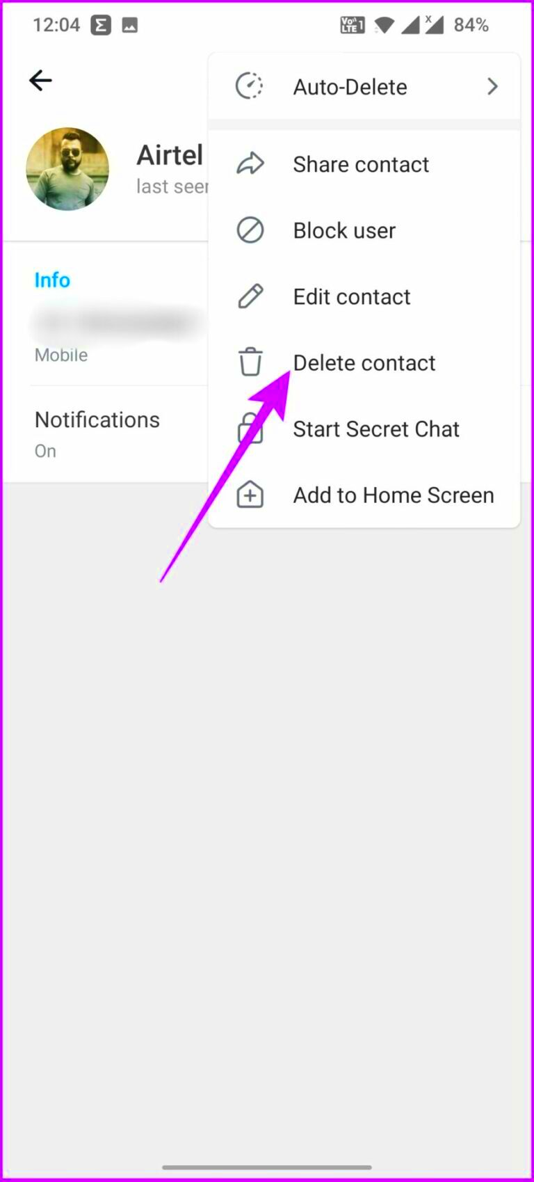 How to Delete Telegram Contacts on iPhone Android or PC  Guiding Tech