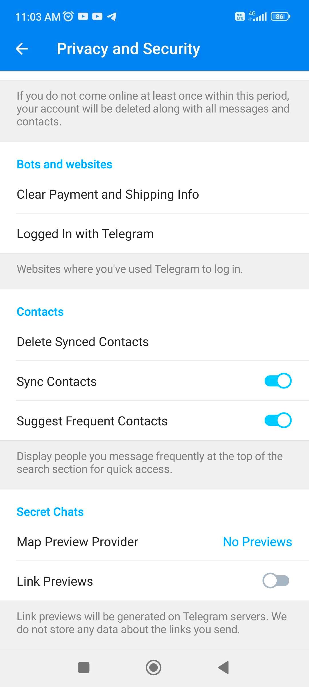 How to Delete Contacts on Telegram