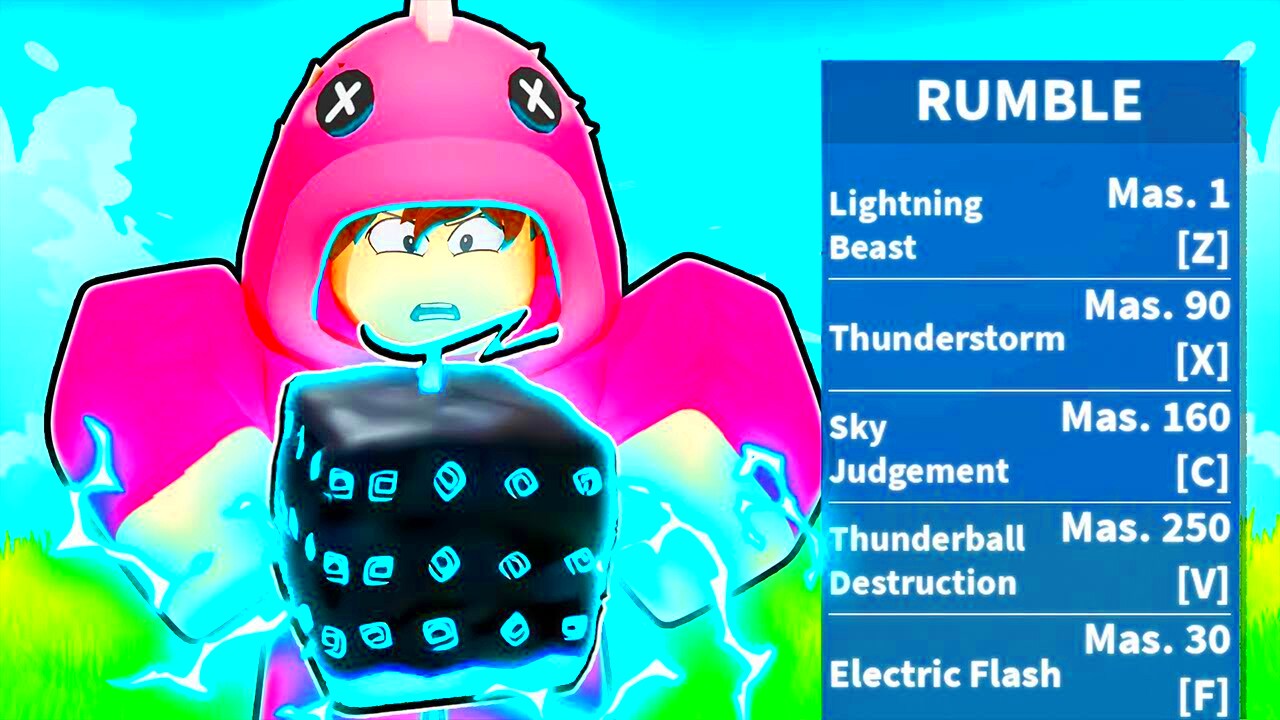 Rumble AWAKENED Is My FAVORITE Fruit  Roblox Blox Fruits  YouTube