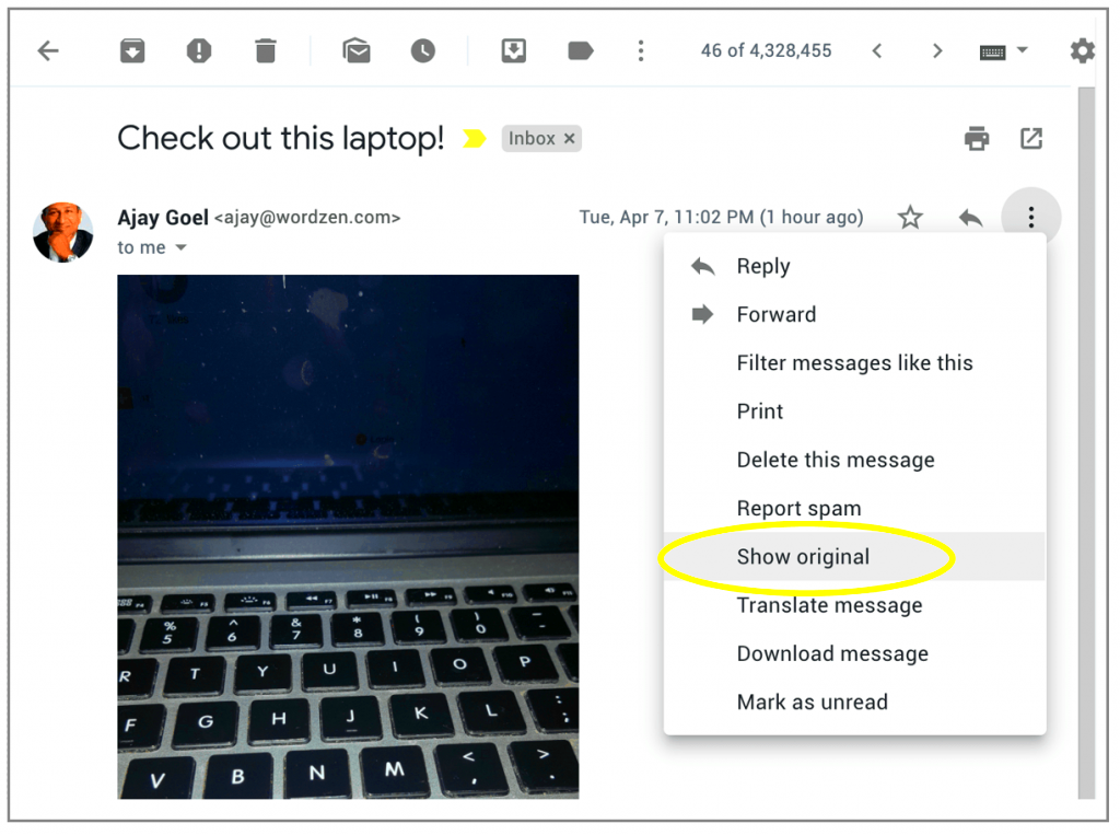 How to set hosted vs embedded images in Gmail