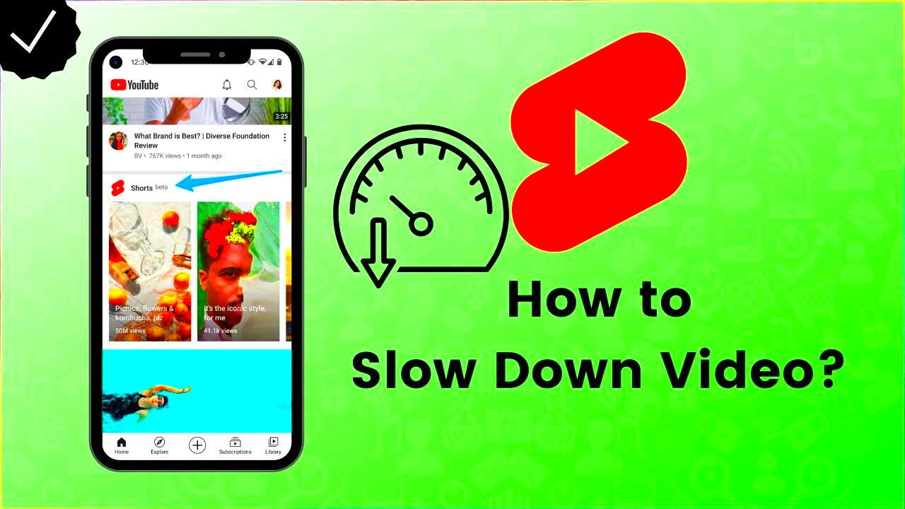 How to Slow Down Video on YouTube Shorts  Shorts Tips  YouTube