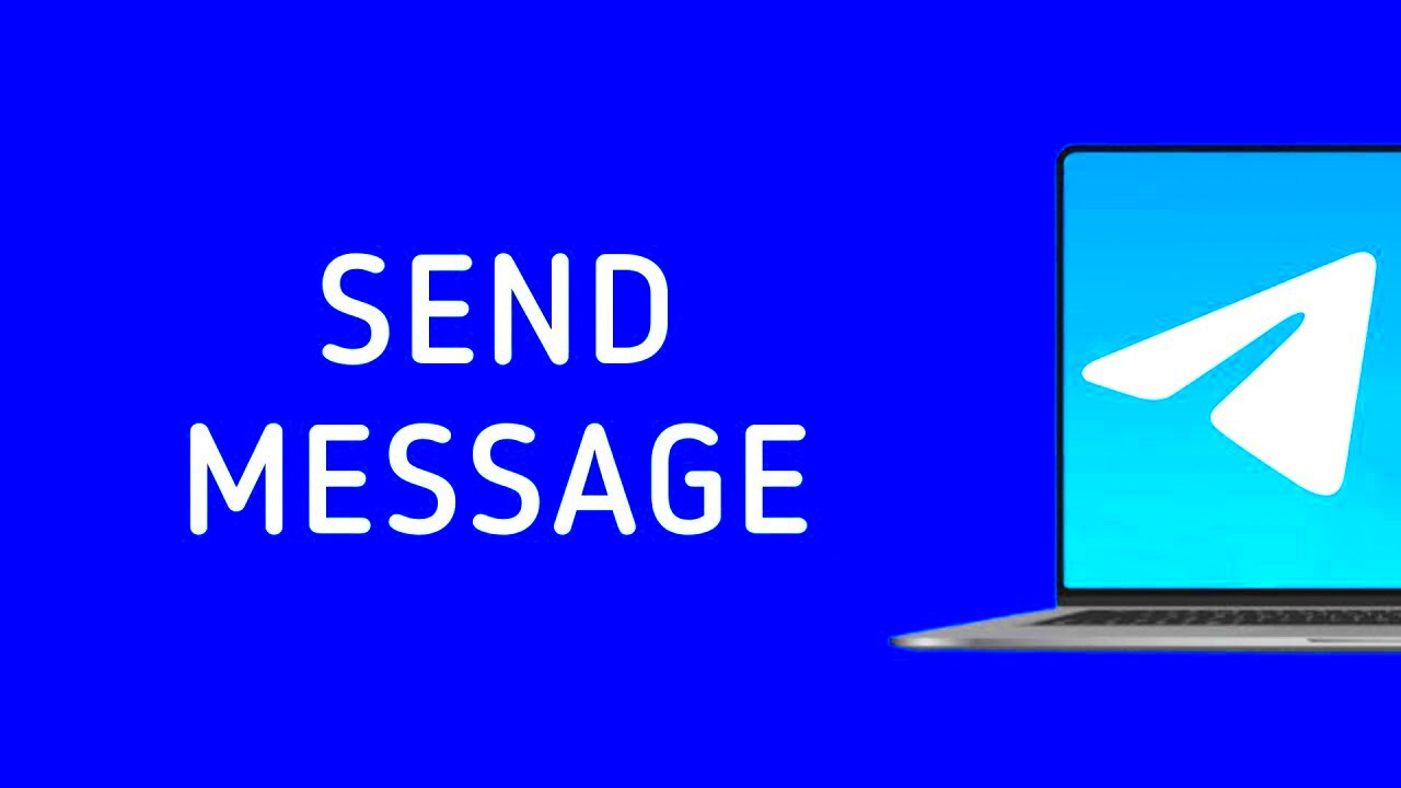 How To Send A Message In Telegram On PC  YouTube