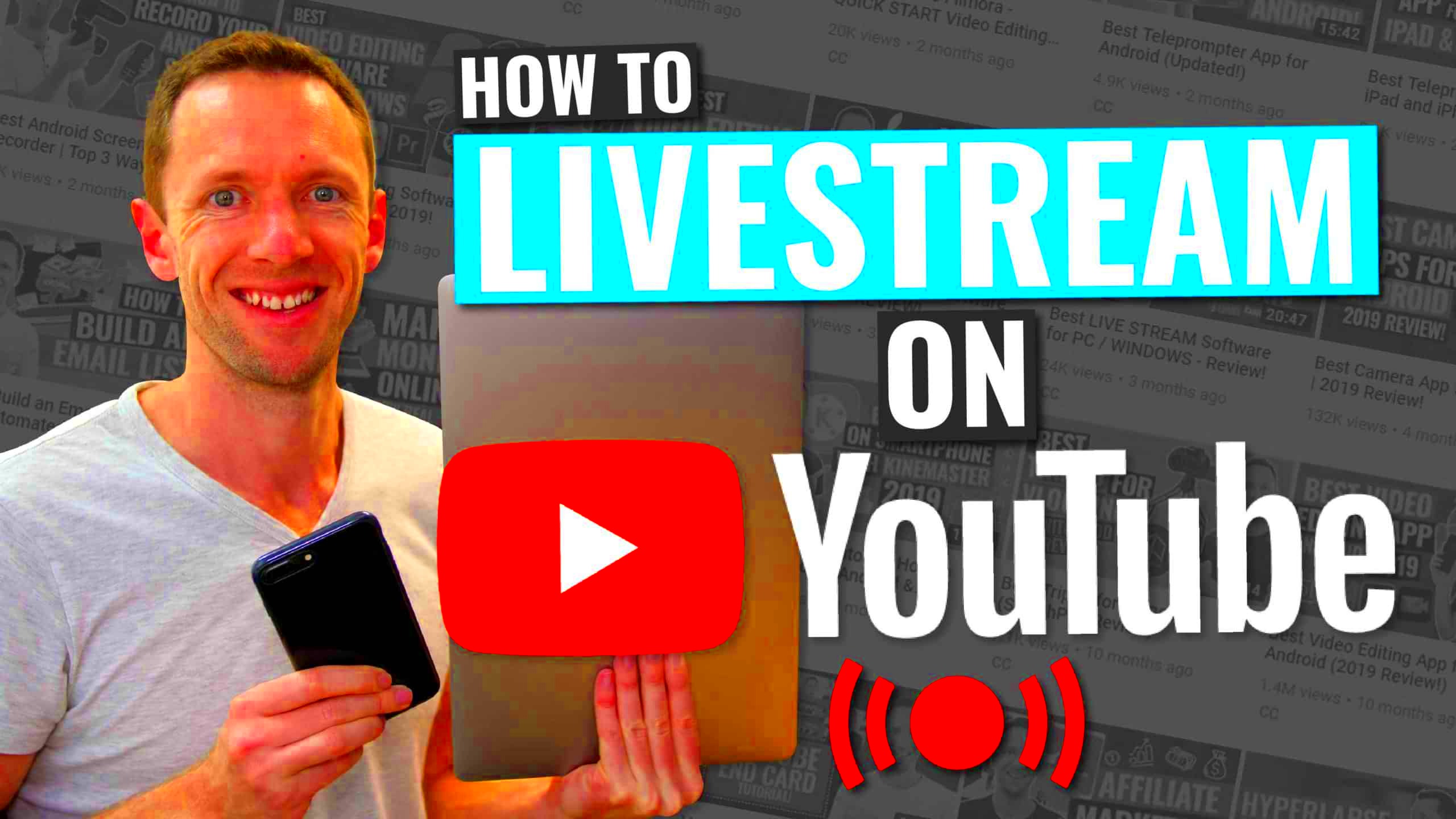 How to LIVESTREAM on YouTube  Complete Beginner Guide