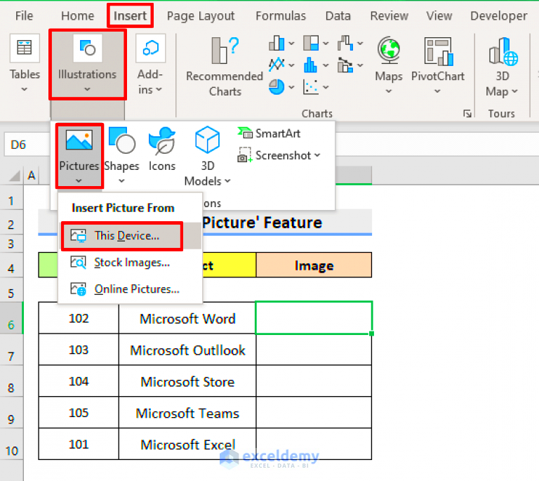 How to Lock Image in Excel Cell 2 Methods  ExcelDemy