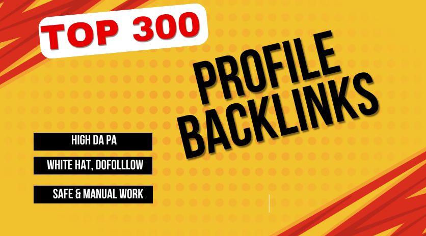 Boost SEO with Quality Profile Backlinks