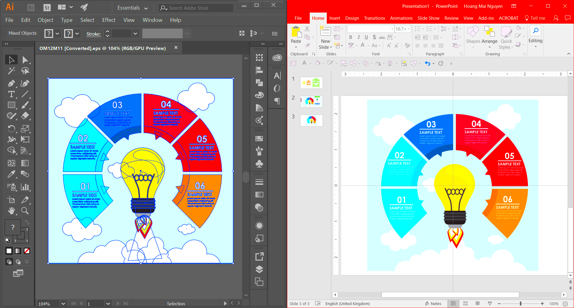 How to use vector graphics in PowerPoint  Havain