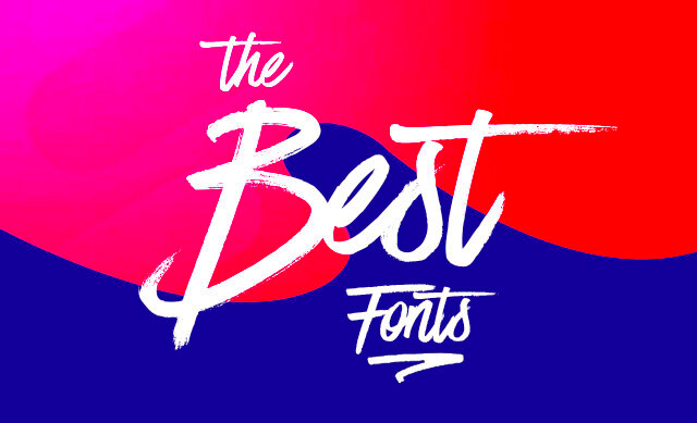 Las mejores 100 fuentes para descargar Free Font on Behance