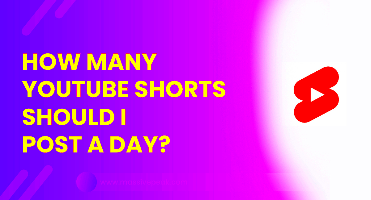 How Many Youtube Shorts Should I Post A Day