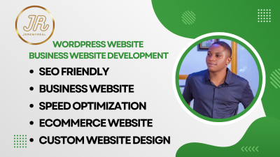 I Will Build Business WordPress Website Design and Website Development