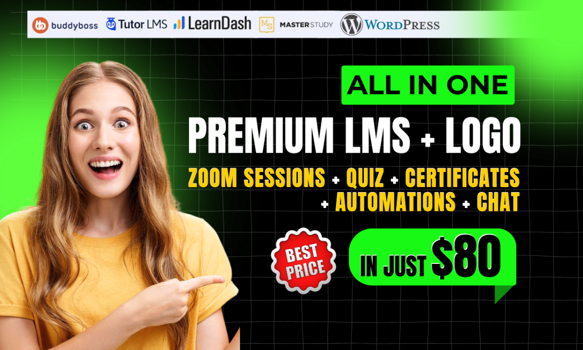 Create an eLearning LMS WordPress Website with LearnDash