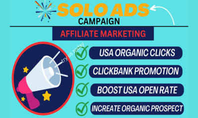 Do USA Solo Ads Promotion & Affiliate Link Promotion for MLM Leads with Klaviyo Sales Funnel