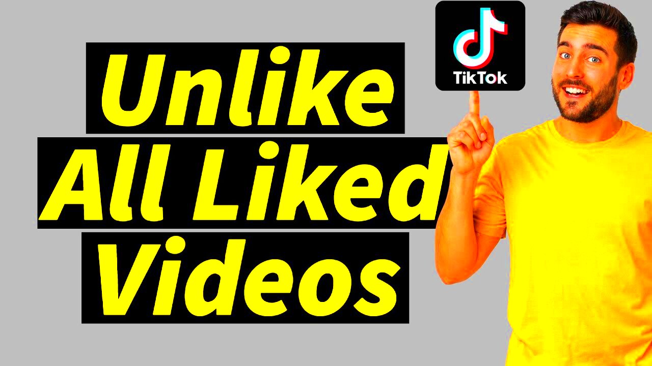 How to Unlike All Liked Videos At Once on TikTok  YouTube