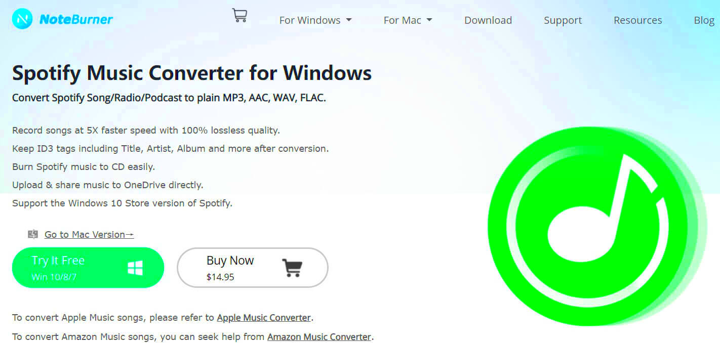 NoteBurner Spotify Music Converter Review in 2024