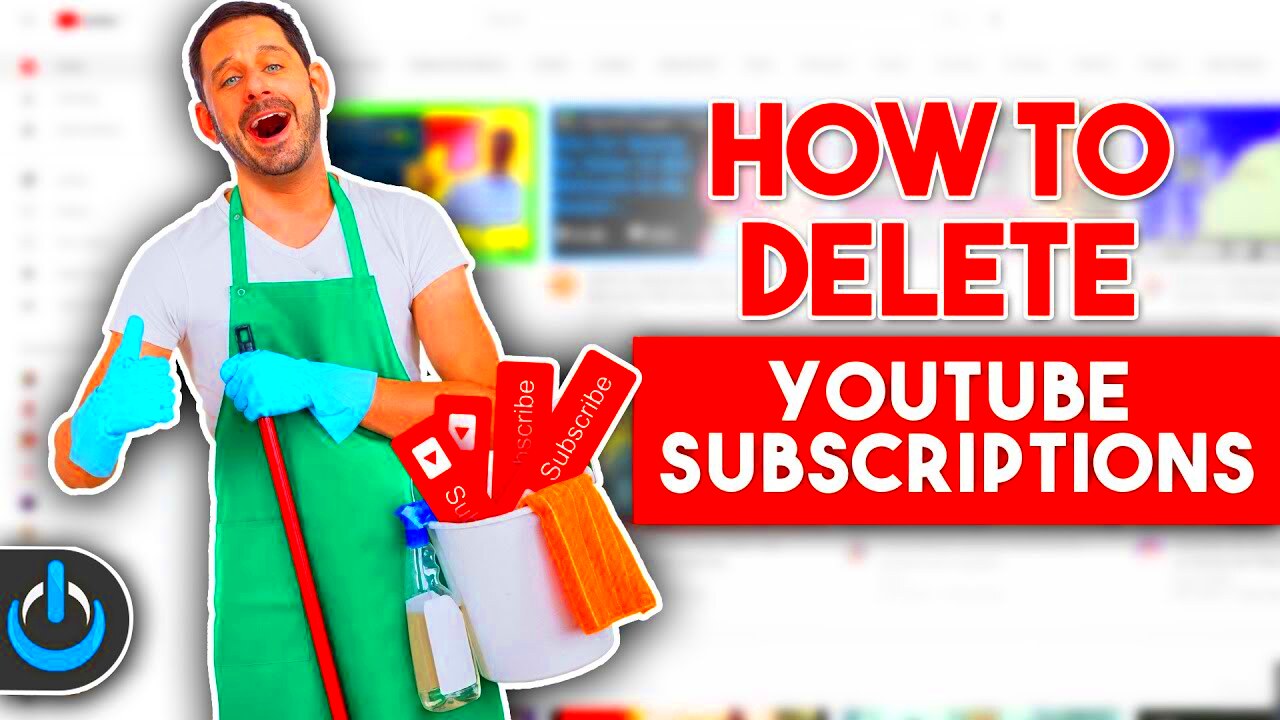 How to DELETE YouTube Subscriptions QUICKLY  YouTube